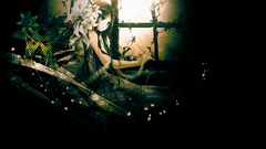 Anime girls flower in