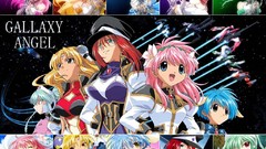 Anime girls galaxies