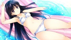Anime girls game cg ecchi bikini