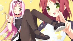 Anime girls Garden (Cuffs)