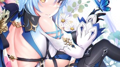 anime girls Genshin Impact Eula(Genshin impact)