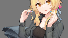 anime girls Genshin Impact Lumine (Genshin Impact)