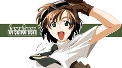 Anime girls Green Green