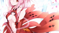 Anime girls guilty crown yuzuriha inori illustrations
