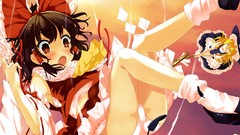 Anime girls hakurei reimu touhou shameimaru aya kirisame marisa 