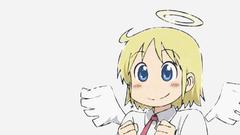 Anime girls halos blondes