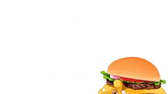 Anime girls hamburgers