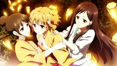 Anime girls hanasaku iroha matsumae ohana oshimizu nako tsurugi 