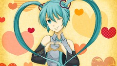 Anime girls hatsune miku vocaloid