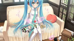 Anime girls hatsune miku vocaloid
