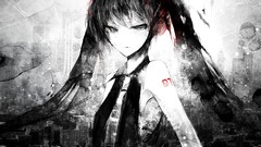 Anime girls hatsune miku vocaloid