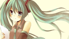 Anime girls hatsune miku vocaloid