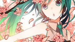 Anime girls hatsune miku vocaloid