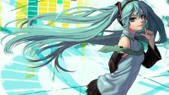 Anime girls hatsune miku vocaloid