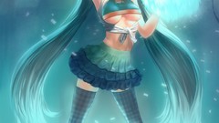 Anime girls hatsune miku vocaloid