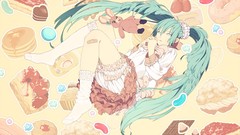 Anime girls hatsune miku vocaloid