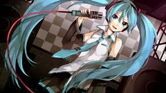 Anime girls hatsune miku vocaloid