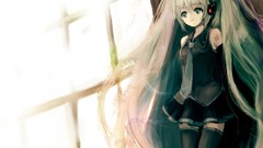 Anime girls hatsune miku vocaloid