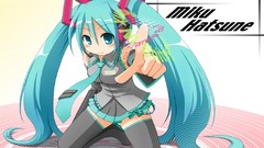 Anime girls hatsune miku vocaloid