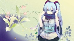 Anime girls hatsune miku vocaloid