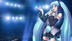 Anime girls hatsune miku vocaloid