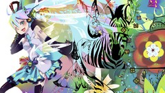 Anime girls hatsune miku vocaloid