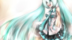 Anime girls hatsune miku vocaloid