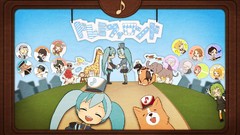 Anime girls hatsune miku vocaloid