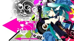 Anime girls hatsune miku vocaloid