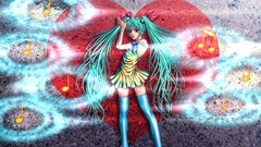Anime girls hatsune miku vocaloid