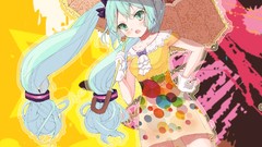Anime girls hatsune miku vocaloid
