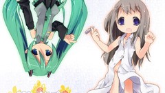 Anime girls hatsune miku vocaloid