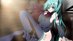 Anime girls hatsune miku vocaloid
