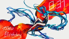 Anime girls hatsune miku vocaloid