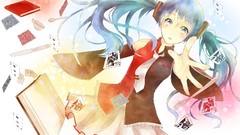 Anime girls hatsune miku vocaloid