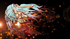 Anime girls hatsune miku vocaloid