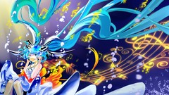 Anime girls hatsune miku vocaloid