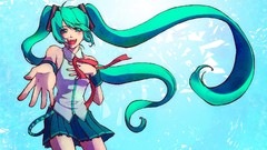 Anime girls hatsune miku vocaloid