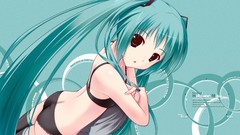 Anime girls hatsune miku vocaloid