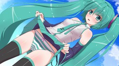 Anime girls hatsune miku vocaloid