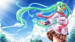 Anime girls hatsune miku vocaloid