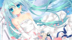 Anime girls hatsune miku vocaloid