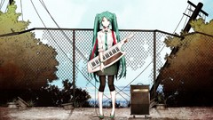 Anime girls hatsune miku vocaloid