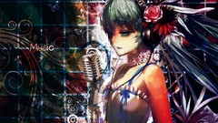 Anime girls hatsune miku vocaloid