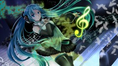 Anime girls hatsune miku vocaloid