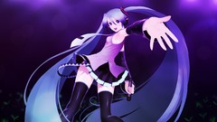 Anime girls hatsune miku vocaloid detached sleeves