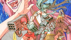 Anime girls hatsune miku vocaloid megurine luka kagamine len 