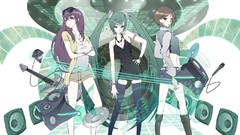 Anime girls hatsune miku vocaloid megurine luka meiko