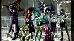 Anime girls hatsune miku vocaloid megurine luka meiko Lily 