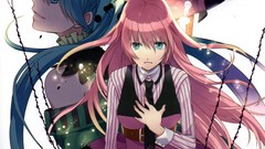 Anime girls hatsune miku vocaloid megurine luka scans